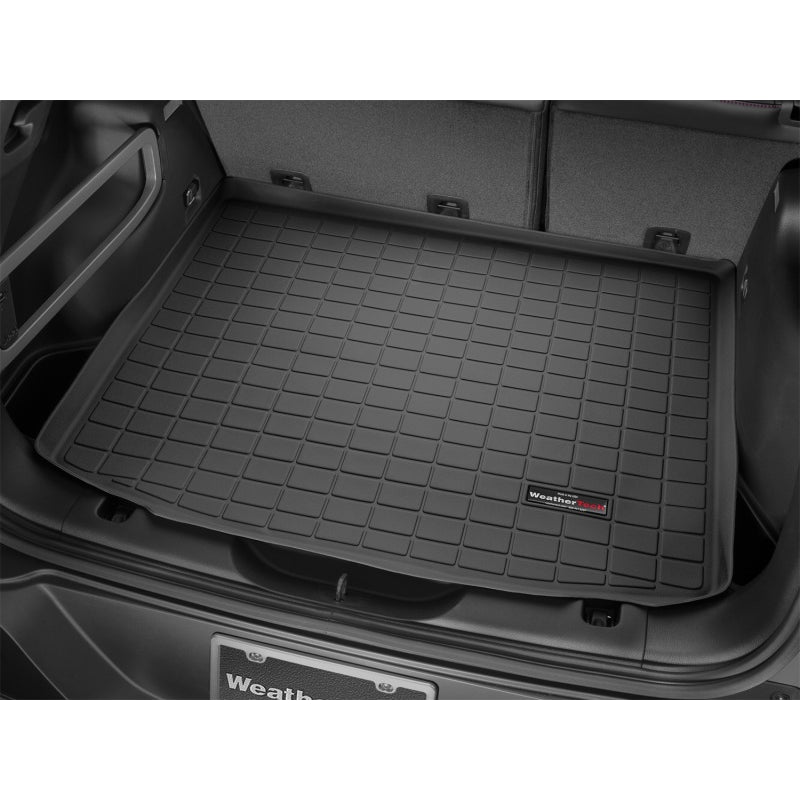 WeatherTech Cargo Liner - Behind 2nd Row - Black - Flat Load Floor - 4-Door - Jeep Wrangler JL 2018-22