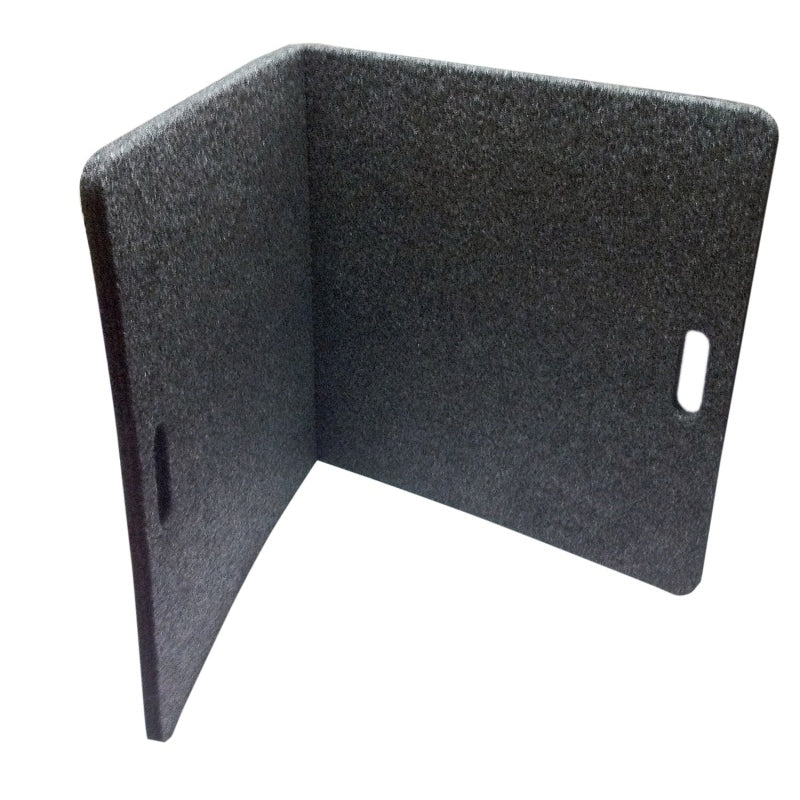 Bedrug 48 x 24" Track Mat Folding Composite Outer Black - Each