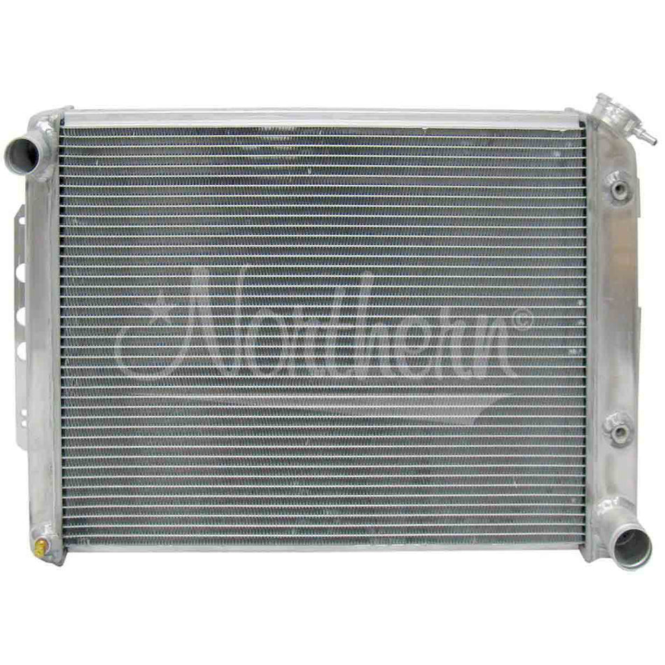 Northern Aluminum Radiator - 25.875 in W x 18.875 in H x 3.125 in D - Passenger Side Inlet - Driver Side Outlet - Automatic - GM F-Body 1967-69