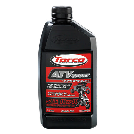 Torco ATV Sport Four Stroke Racing Oil 15w40-12x1-Lite