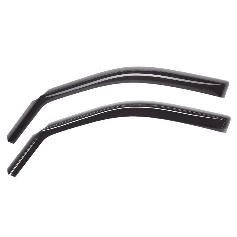 WeatherTech Side Window Deflectors - Front - Dark Smoke - GM Fullsize SUV/Truck 2007-13
