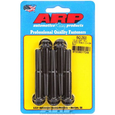 ARP Bolt Kit - 3/8" 12 Point - 3/8-16 Thread x 2.500 - Set of 5