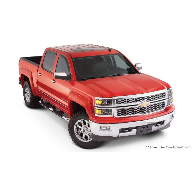 Bushwacker 14- GM Silverado 1500 Pocket Style Flares 4Pcs