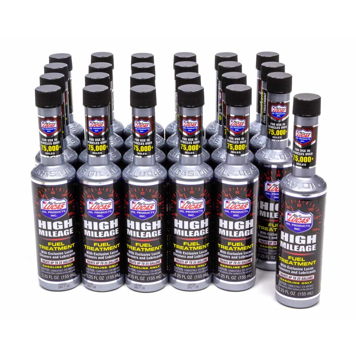 Lucas High Mileage Fuel Treatment Case 24 x 5.25 oz.