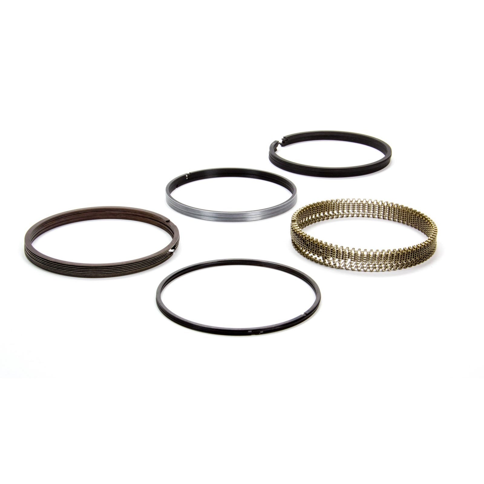 Total Seal Maxseal Piston Rings Gapless 4.155" Bore File Fit - 0.043 x 0.043 x 3.0 mm Thick