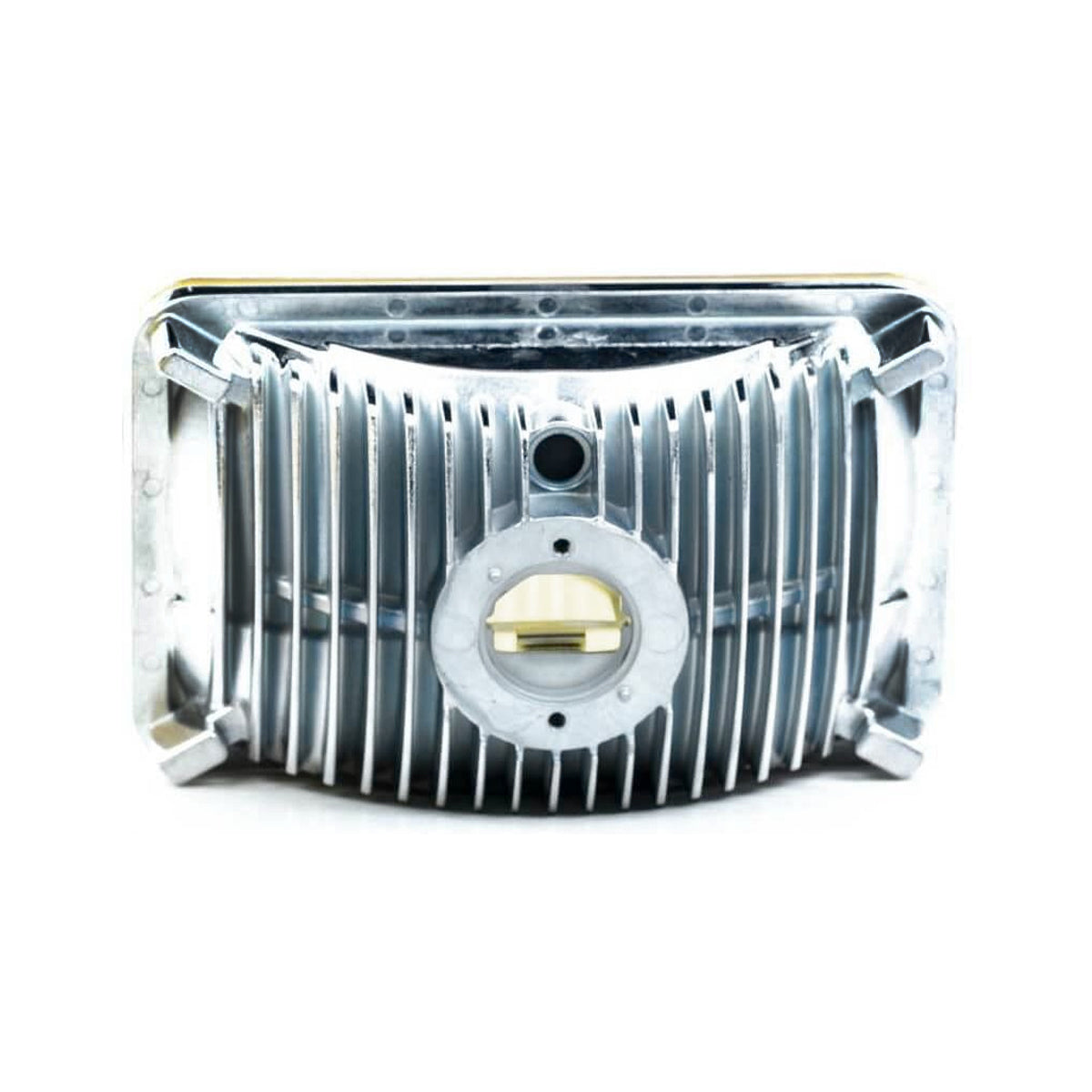 Holley Retrobright Sealed Beam LED Headlight Housing - 4 in Tall x 6 in Wide