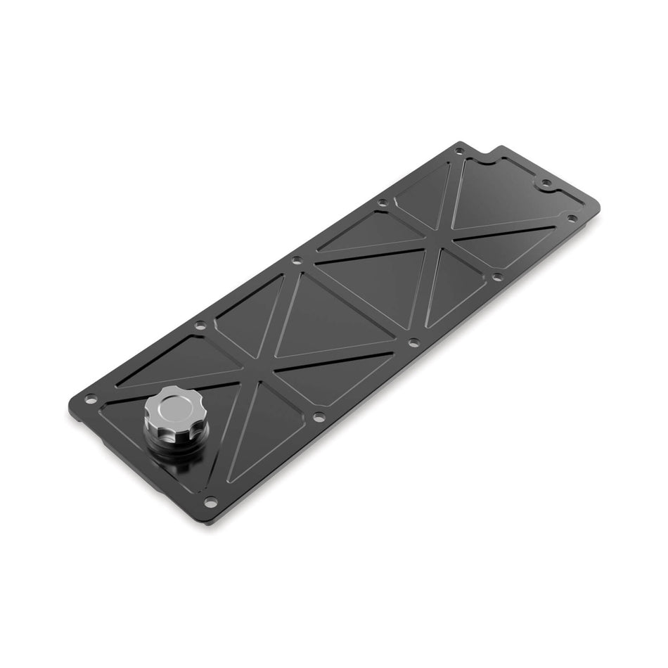 Holley Valley Cover - Black Anodized - LSX / LS2 / LS3 / LS7 - GM LS-Series