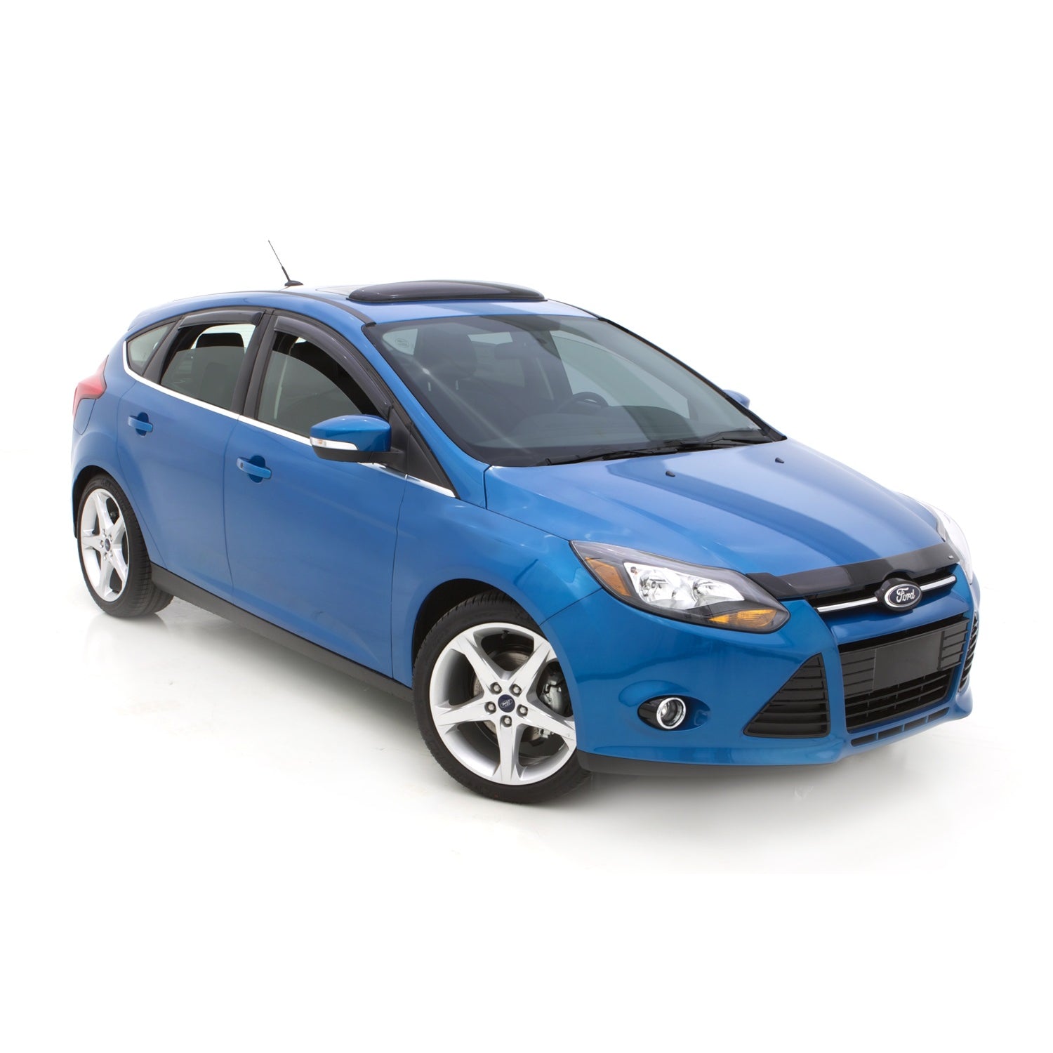 Auto Ventshade Front Sunroof Deflector - Black - 31 to 35-1/2 in Wide Sunroofs
