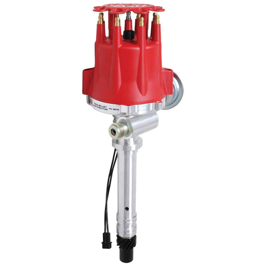 MSD Corvette Pro-Billet Distributor w/ Vacuum Advance - 1963-74 Applications