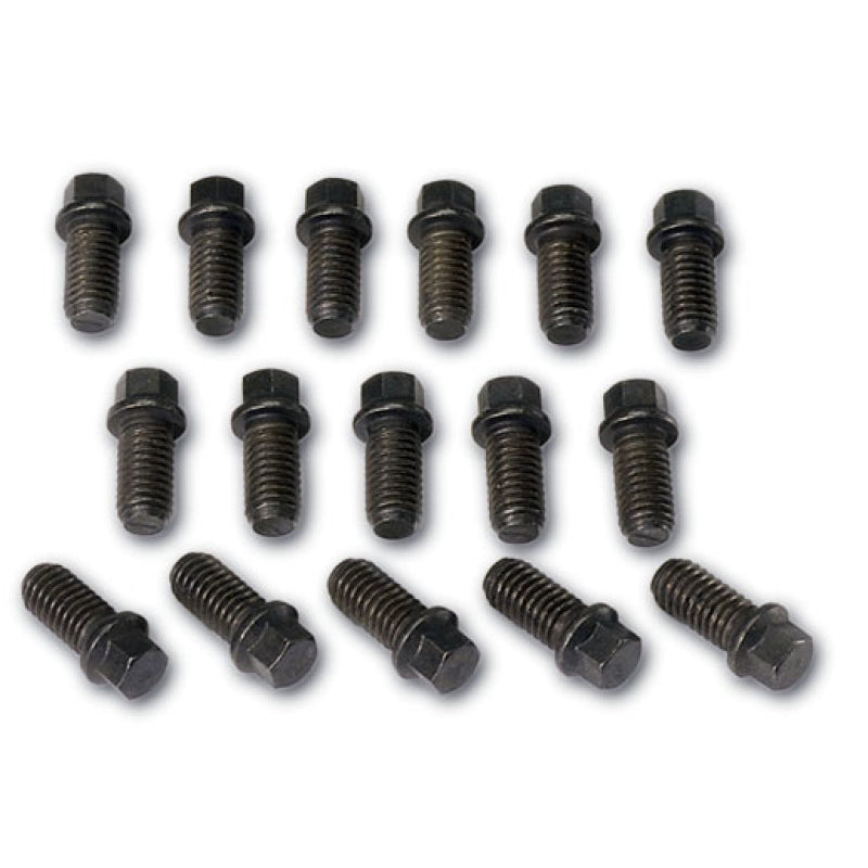 Moroso Header Bolt Kit - 3/8"-16 x 3/4" Hex Head Bolts for Small