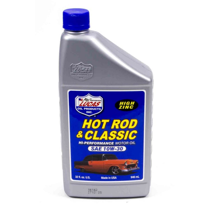 Lucas Hot Rod & Classic Hi-Performance Motor Oil - 10w-30 - 1 Qt.