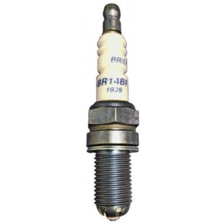 Brisk Premium EVO Spark Plug - 12 mm Thread - 19 mm R - Heat Range 14 - Gasket Seat - Resistor