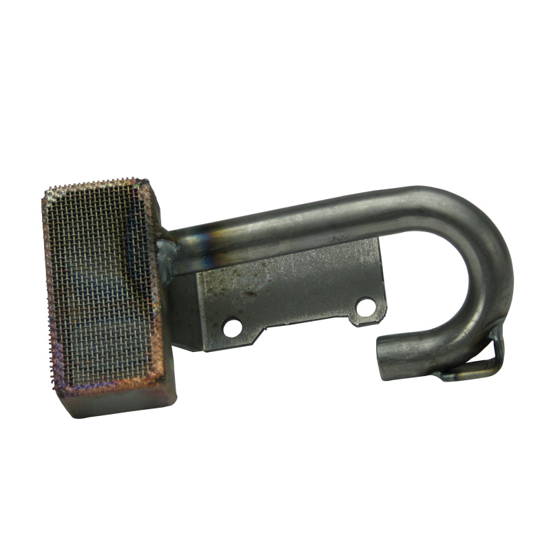 Moroso Oval Track Press / Bolt-On Oil Pump Pickup - 5/8 in Inlet Tube - 7-1/2 in Deep Pan - Small Block Chevy 24316