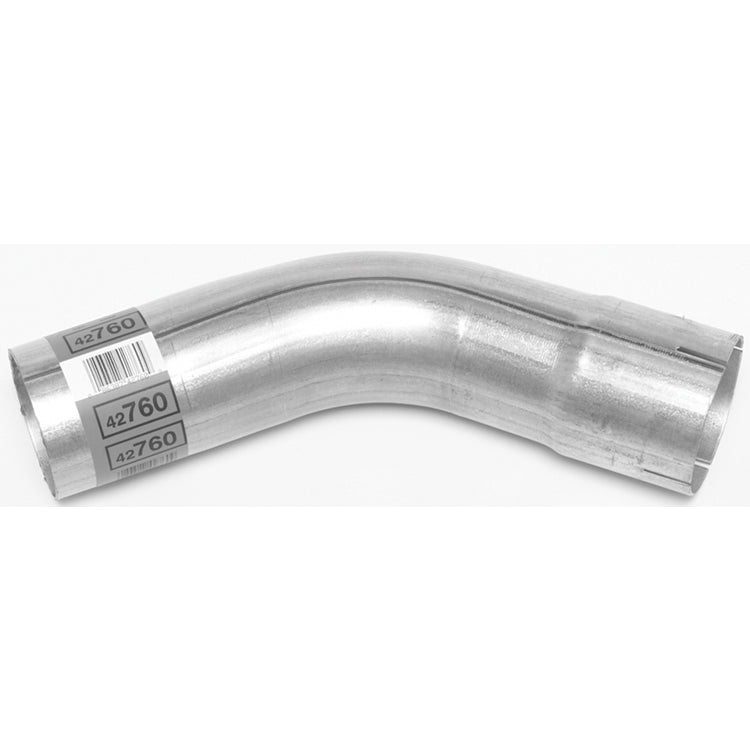 DynoMax 45 Degree Exhaust Bend - 3 in Diameter - 6 in Radius - 7 x 7 in Legs - 16 Gauge 42760