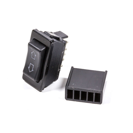 Keep it Clean Wiring Momentary Rocker Switch 12V Black Power Window Systems - Each