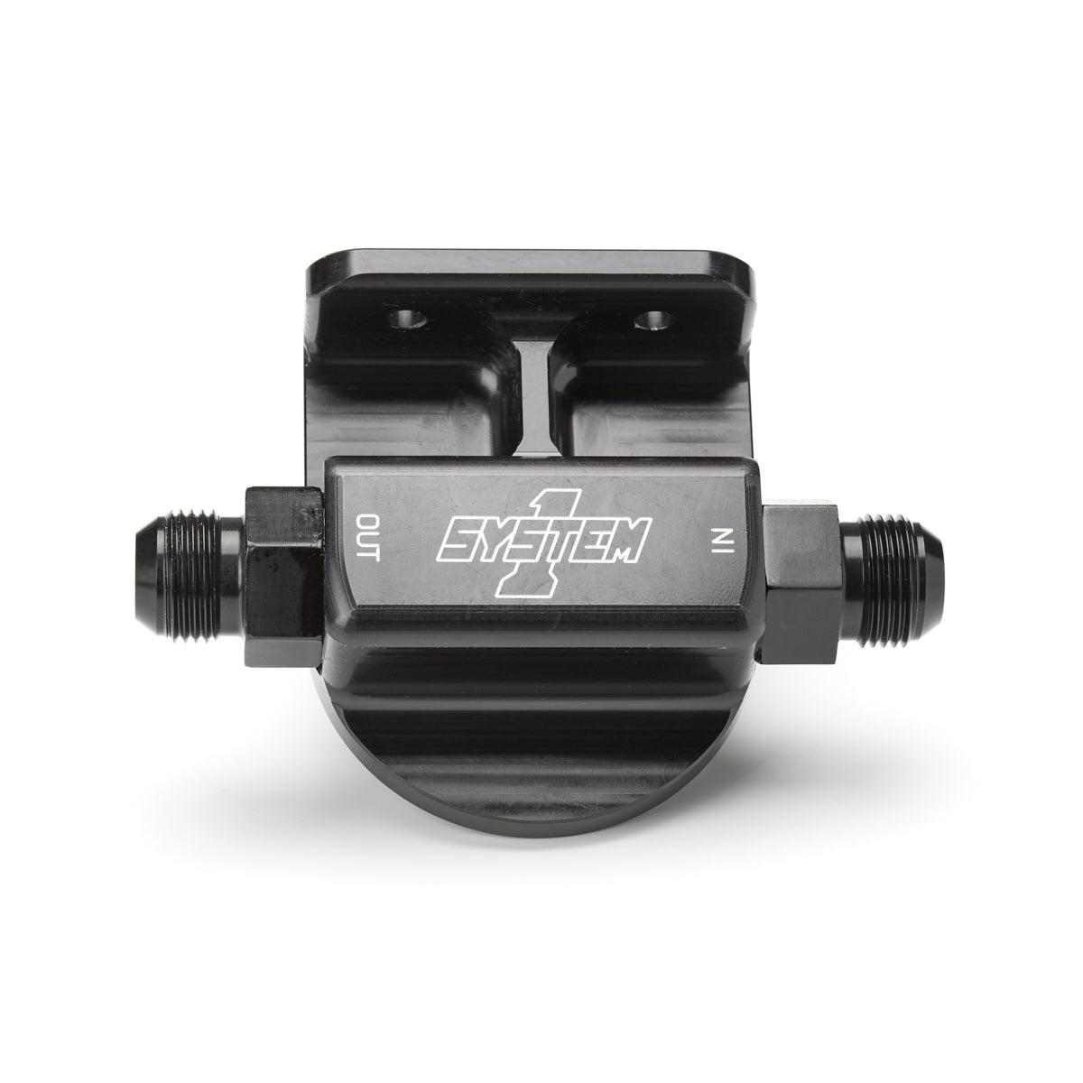 System 1 Remote Single Oil Filter Mount - 1-12" Thread