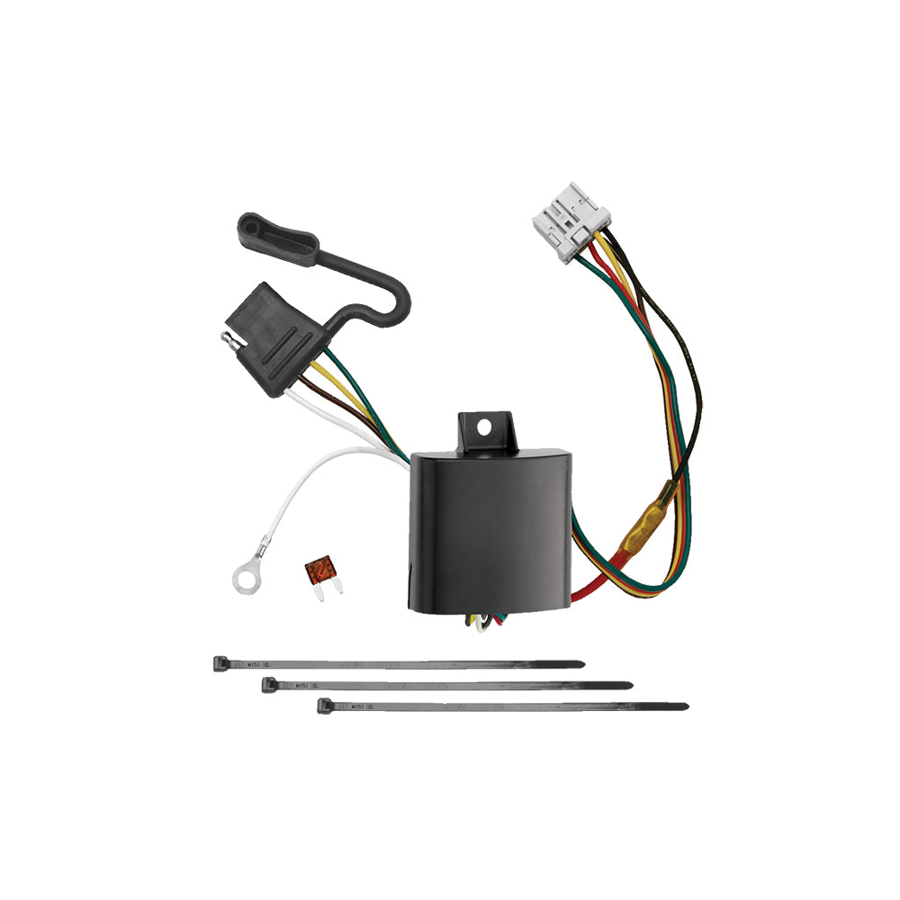 Tekonsha T-One Connector Assembly w/Circuit Protected - Honda Odyssey 2005-10