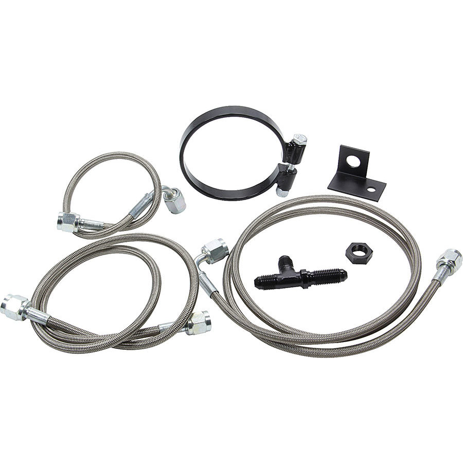 Allstar Performance Rear End Brake Line Kit For Dirt Modifieds w/ Aftermarket Calipers