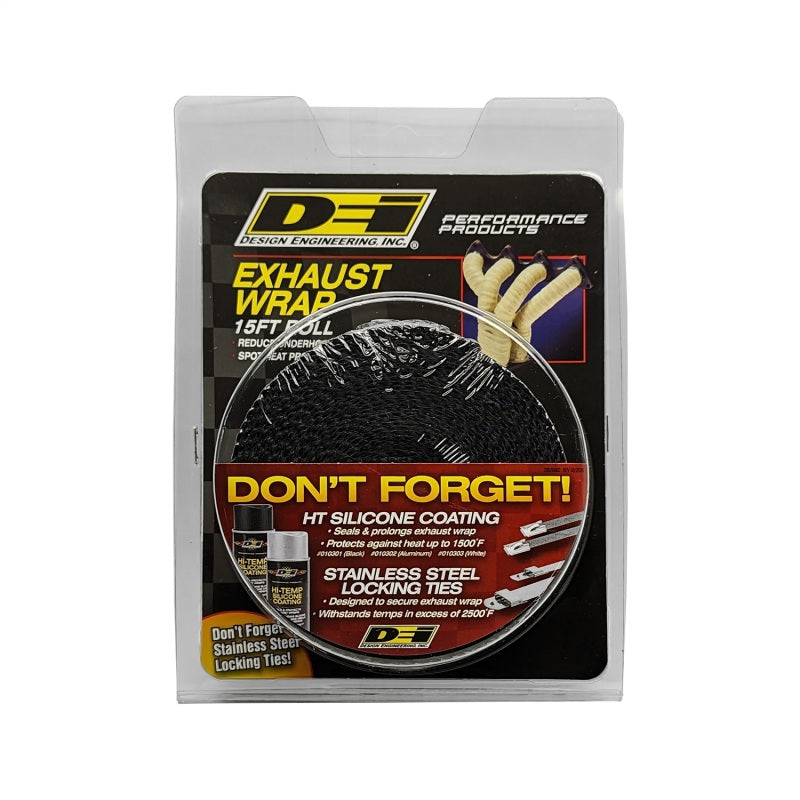 DEI Exhaust - Header Wrap 2"x 15 Ft. - Black