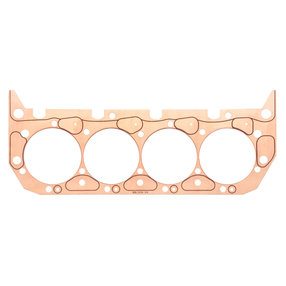 SCE Titan Copper Cylinder Head Gasket - 4.570 in Bore - 0.050 in Compression Thickness - Big Block Chevy