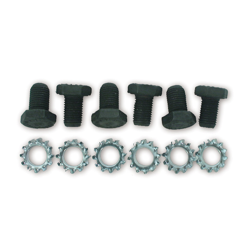 Mr. Gasket Flexplate Bolt Kit - 7, 16 x 20 RH - .680" Length - Chevy - V8, 4.3L V6 - Set of 6
