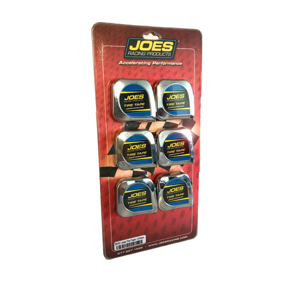 Joes Racing Products Tire Tape Measure 6 Pack 1/4" Wide