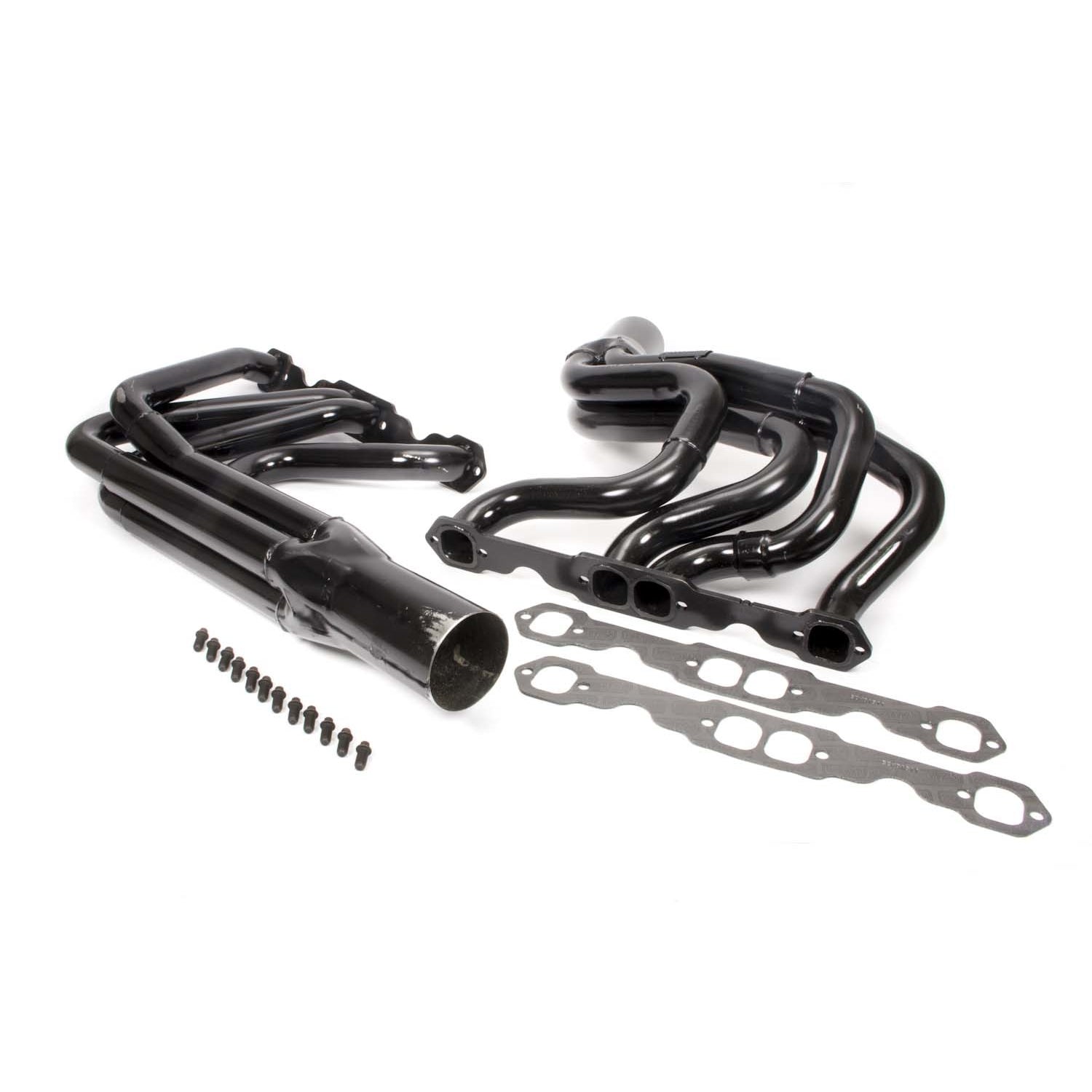 Schoenfeld Modified Long Tube Headers - SB Chevy - Standard Port - 1-3/4", 1-7/8" Tube Diameter - 3-1/2" x 9" Collectors