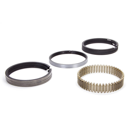 Hastings 4.250" Bore Piston Rings 5/64 x 5/64 x 3/16" Thick Standard Tension Moly - 8 Cylinder