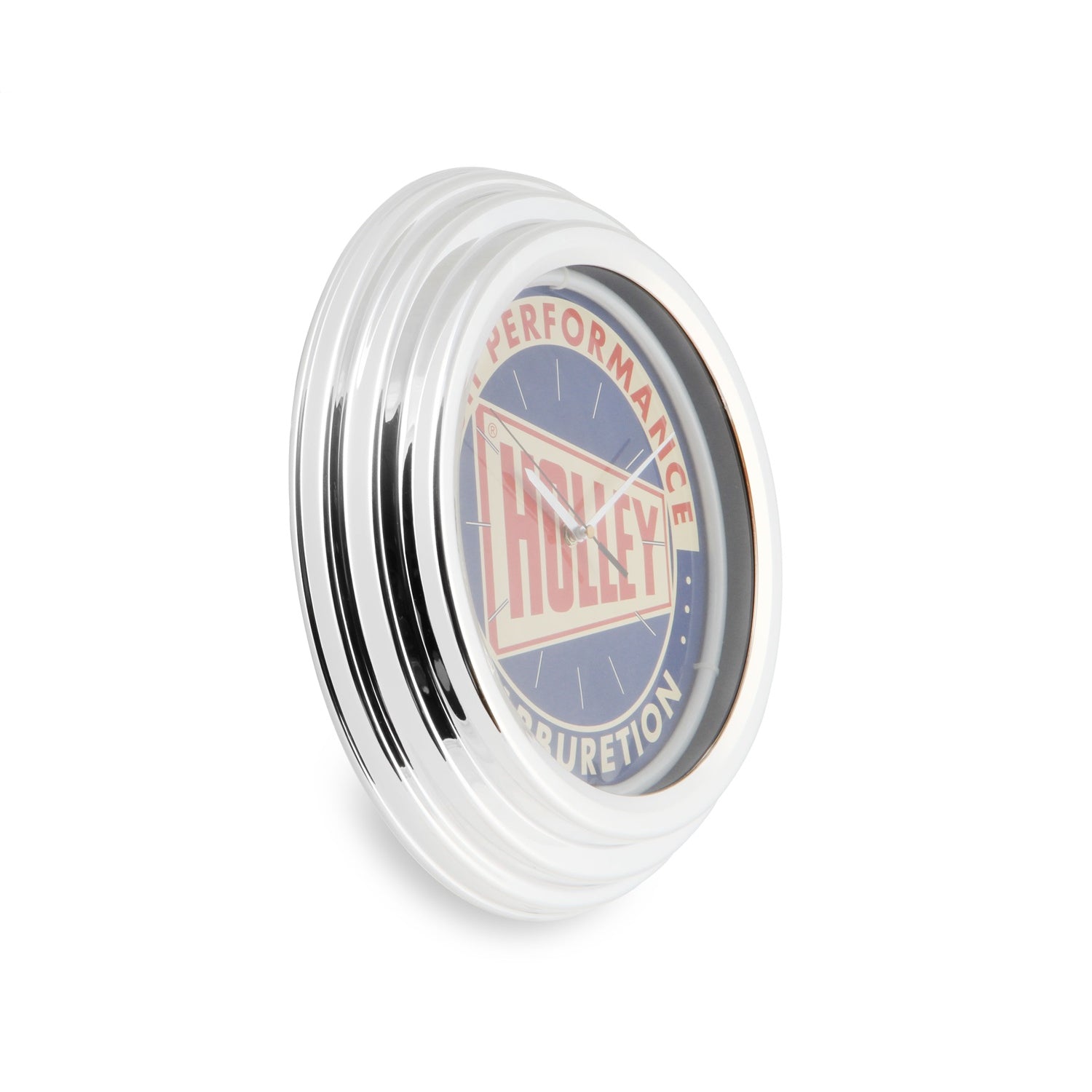 Holley Holley Neon Wall Clock - 14.5 in. Outside Diameter