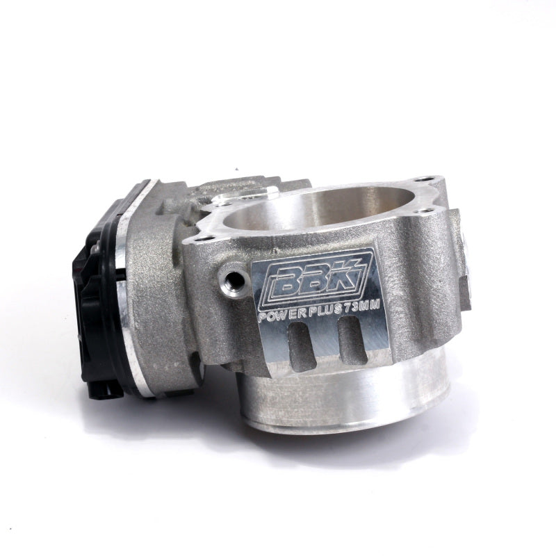 BBK Performance Power Plus Throttle Body Stock Flange 73 mm Single Blade Aluminum - Natural