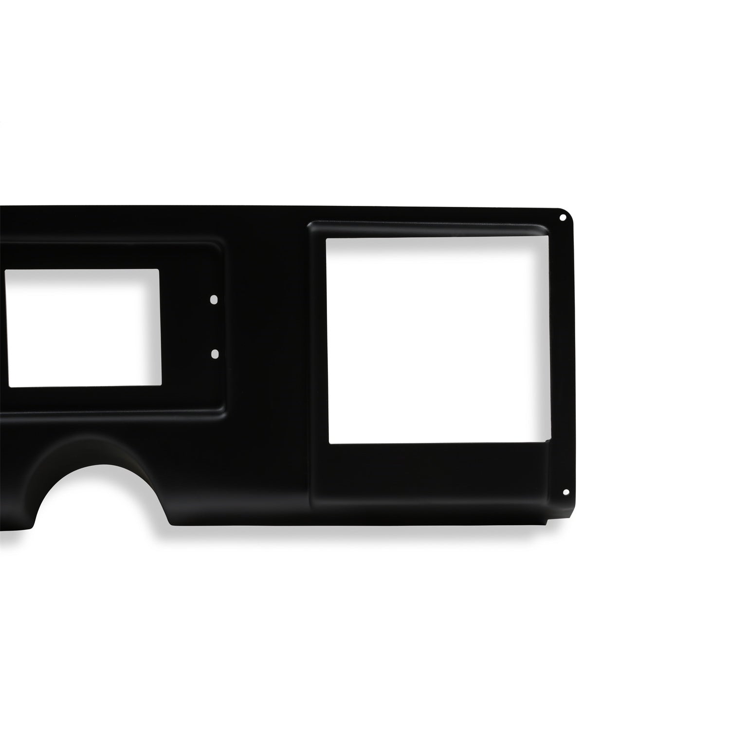 Holley EFI 7 in Dash Bezel - Black - GM Fullsize Truck 1988-94