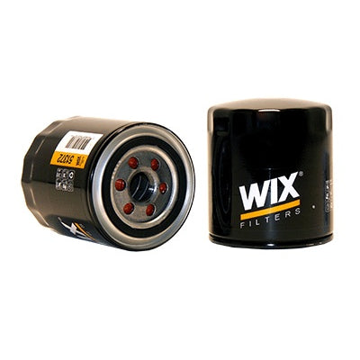 Wix Canister Oil Filter - Screw-On - 3.836 in Tall - 22 mm x 1.5 Thread - 21 Micron - Black