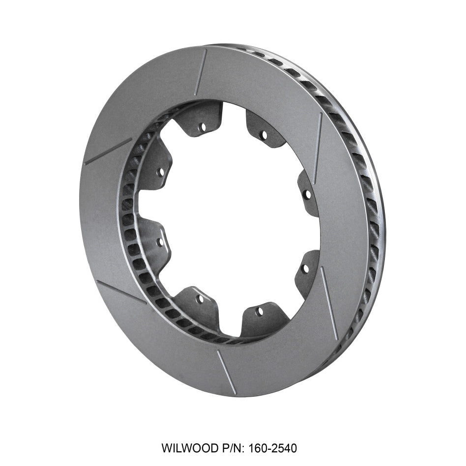 Wilwood GT 48 Curved Vane Rotor - RH - 8 Bolt - 1.25" Width - 12.72" Diameter x 7" Bolt Circle - .313" Hole - 12.6 lbs.