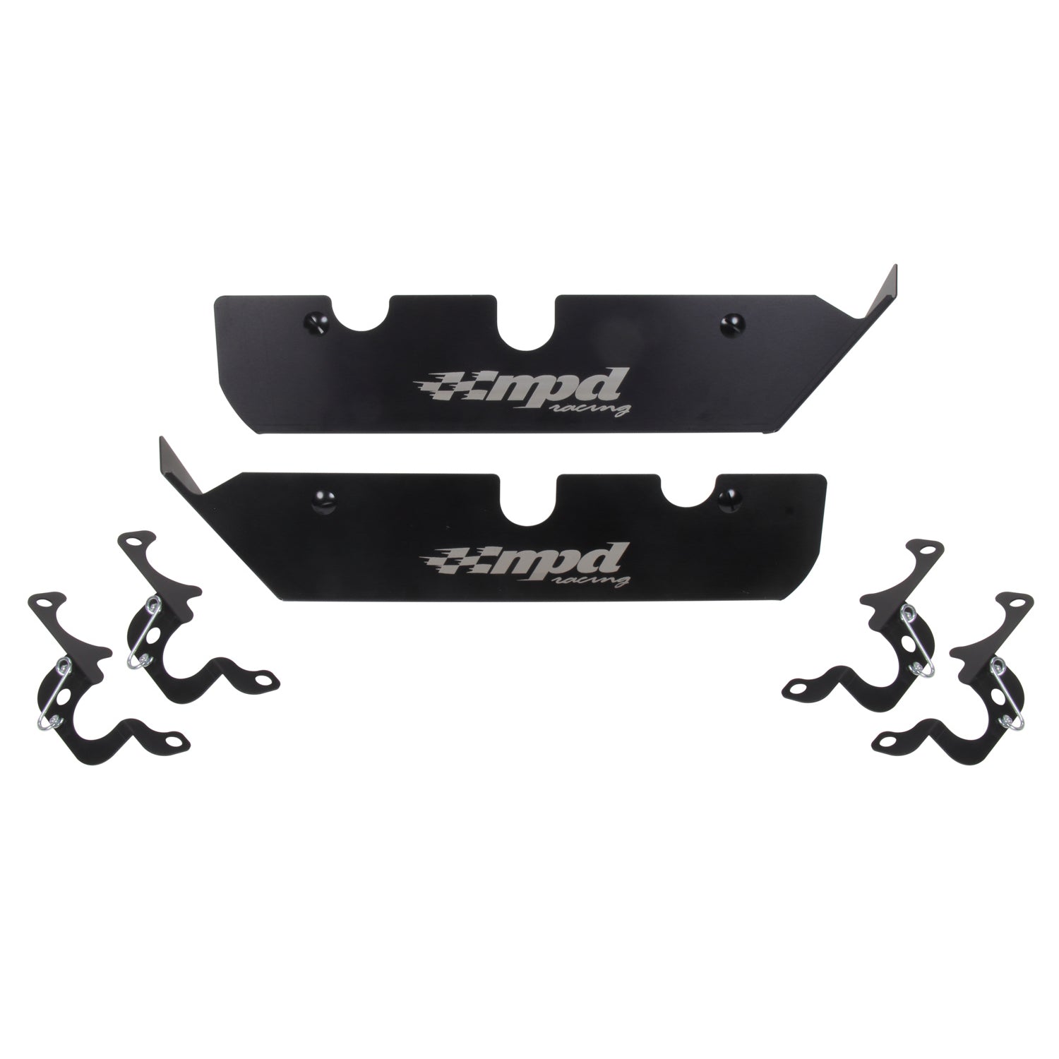 MPD Racing Aluminum Spark Plug Guard Black Anodize - Sprint Car