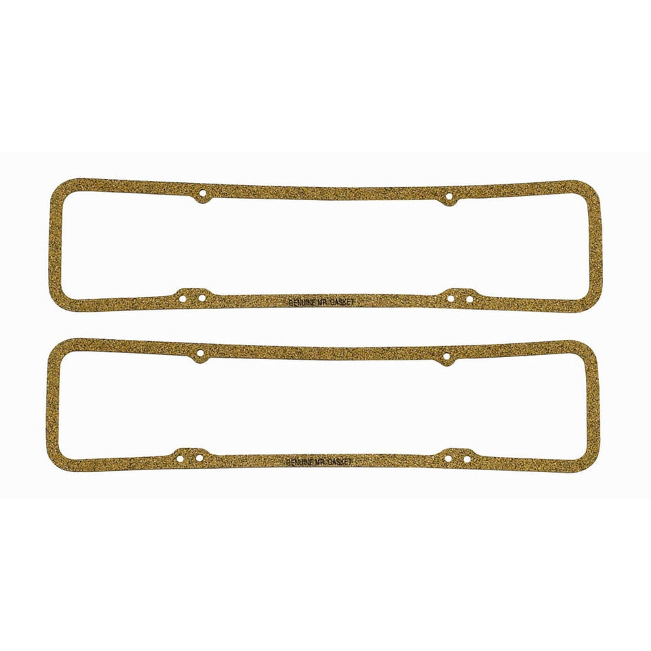 Mr. Gasket Valve Cover Gaskets - Cork, Rubber - SB Chevy - Pair