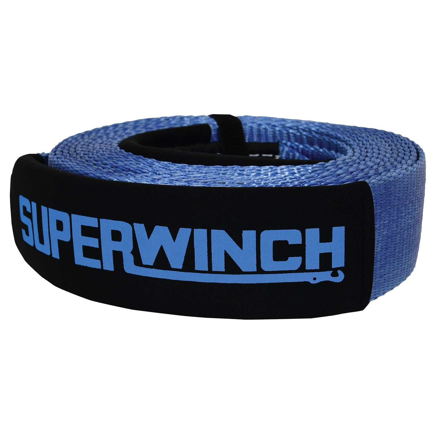 Superwinch Tow Strap - 3 in Wide - 30 ft Long - 26000 lb Capacity - Blue
