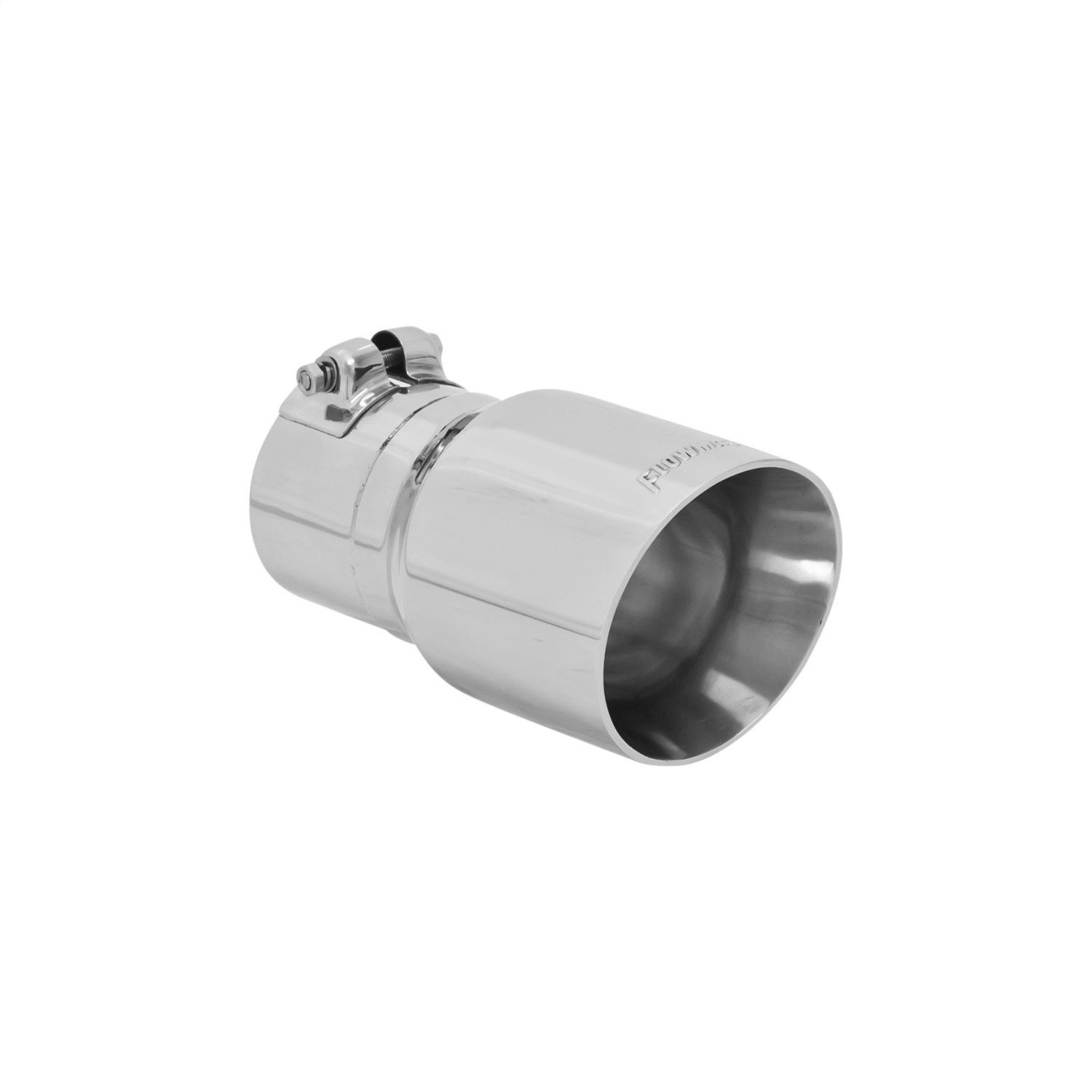 Flowmaster Clamp-On Exhaust Tip 3" Inlet 4" Outlet 7" Long - Single Wall