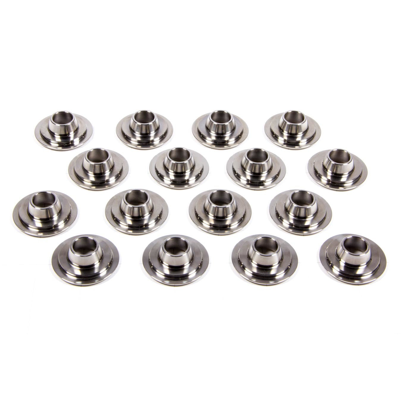 Del West Super 7 "LTW" Titanium Dual Spring Retainers (16) - 1.450", 1.140", .745"