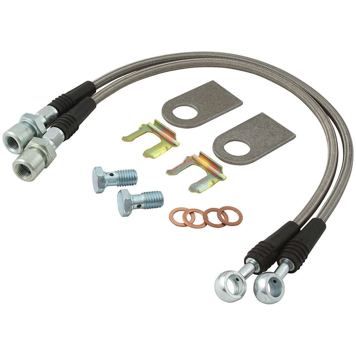Allstar Performance GM Metric D.O.T Brake Hose Kit - 10mm-1.50 Bolts