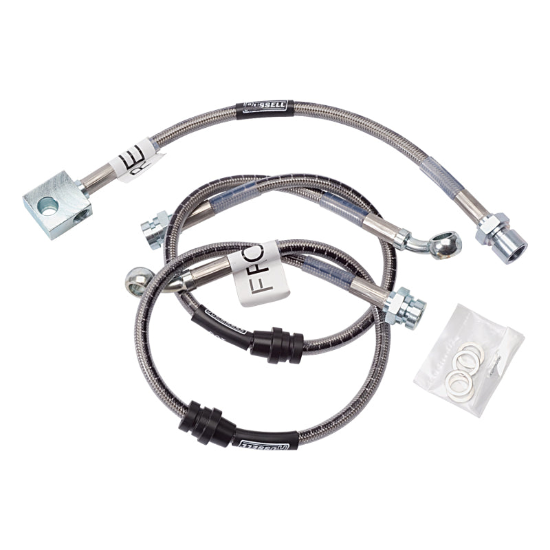 Russell Street Legal Stainless Steel Brake Line Kit 84-92 GM F-Body