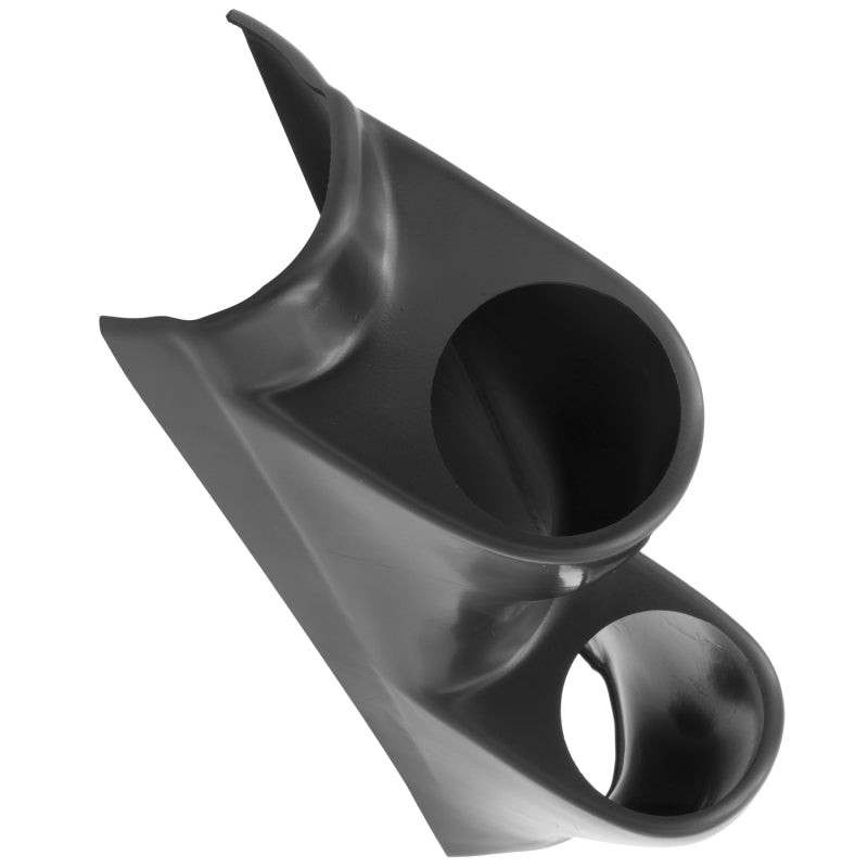 Auto Meter Pillar Gauge Pod - Two 2-1/16 in Diameter Gauges - Black - GM A-Body 1968-72