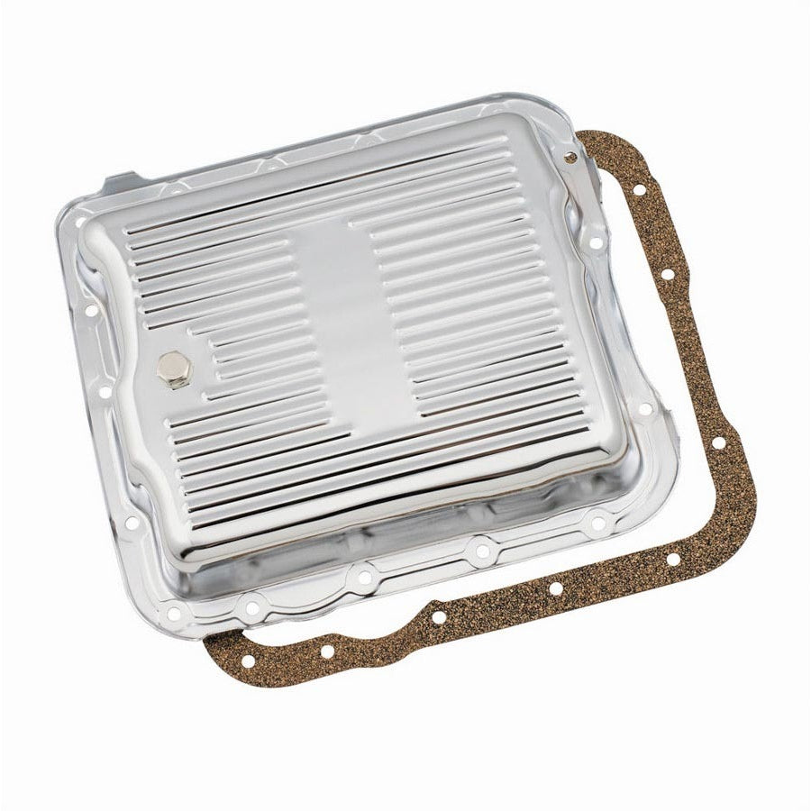 Mr. Gasket Transmission Oil Pan - GM TH700R4 - Chrome