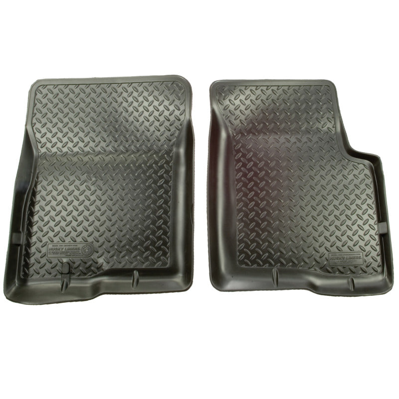 Husky Liners Classic Style Front Floor Liner - Black - Crew Cab - Toyota Fullsize Truck 2001-04 - Pair