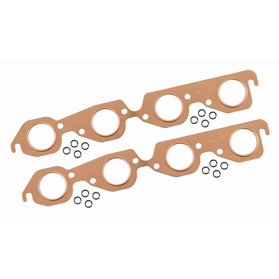 Mr. Gasket Copperseal Exhaust Gasket Set - Cast Iron / Aluminum Heads