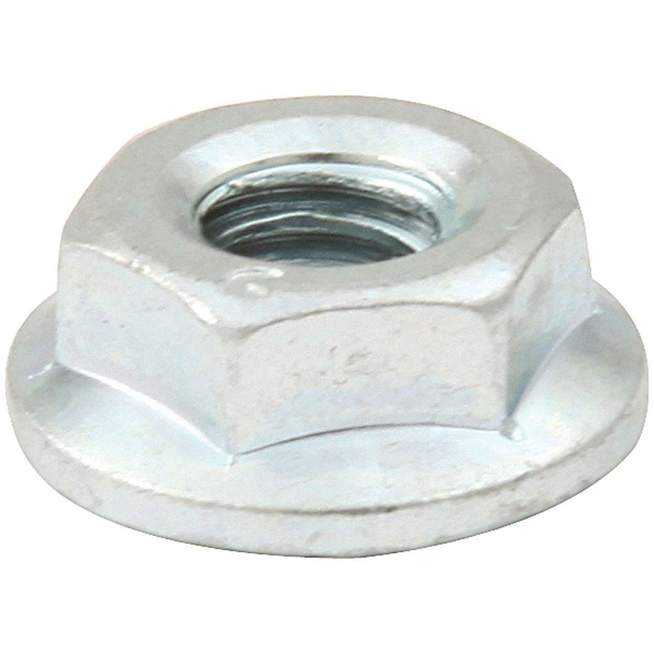 Allstar Performance Silver Spin Lock Nuts - (10 Pack)