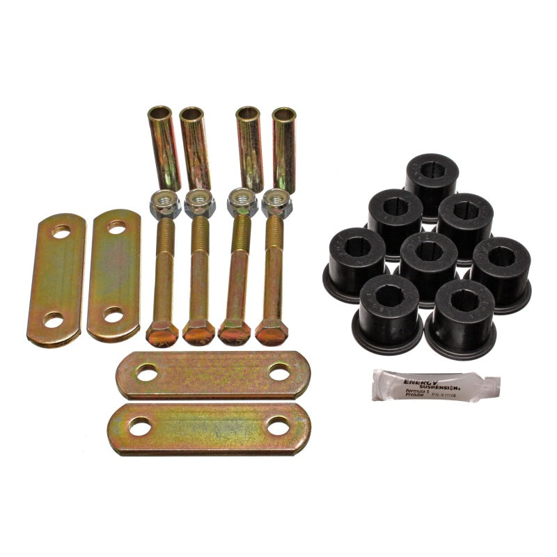 Energy Suspension Hyper-Flex Spring Shackle - Cadmium - Multi-Leaf - GM F-Body 1967-81 3.2135G