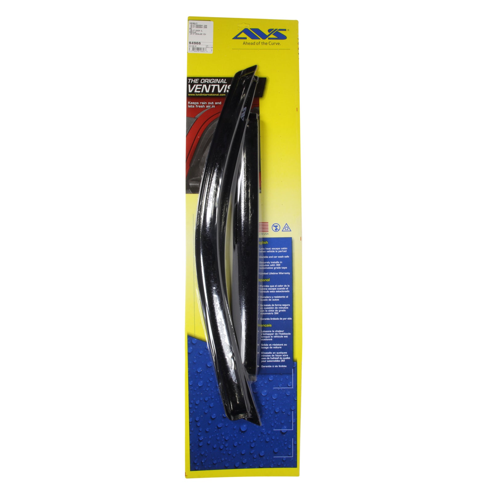 Auto Ventshade Ventvisor Smoke 4pcs. 14- Yukon