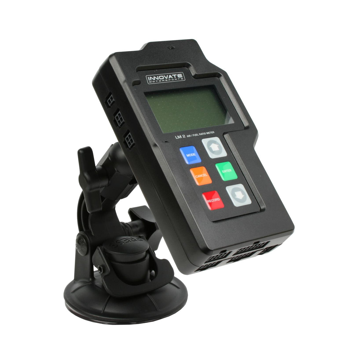 Innovate Motorsports LM-2 Window Mount Data Logger Mount - Suction Cup Attachment - Black