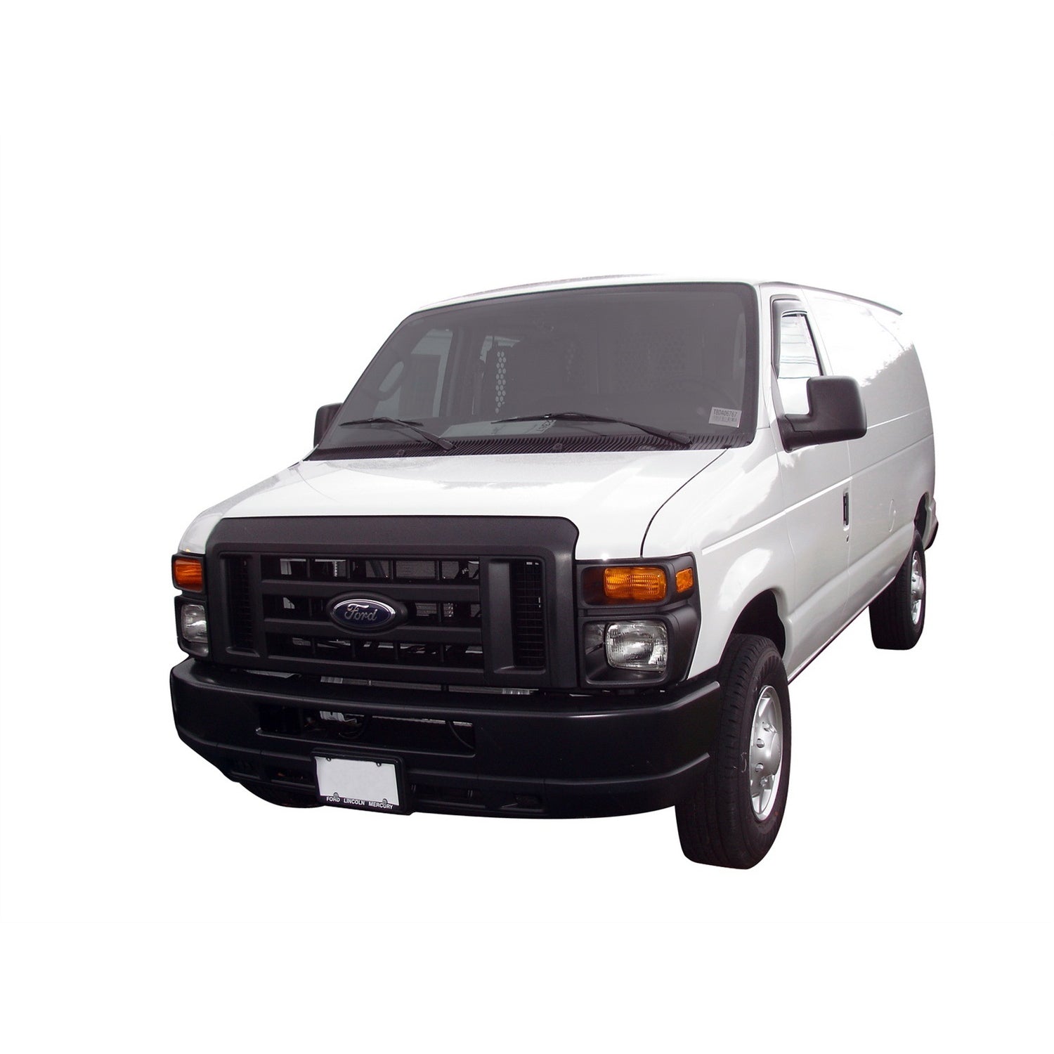 Auto Ventshade In-Channel Ventvisor - Front - Smoke - Ford Fullsize Van 2007-14 (Pair)
