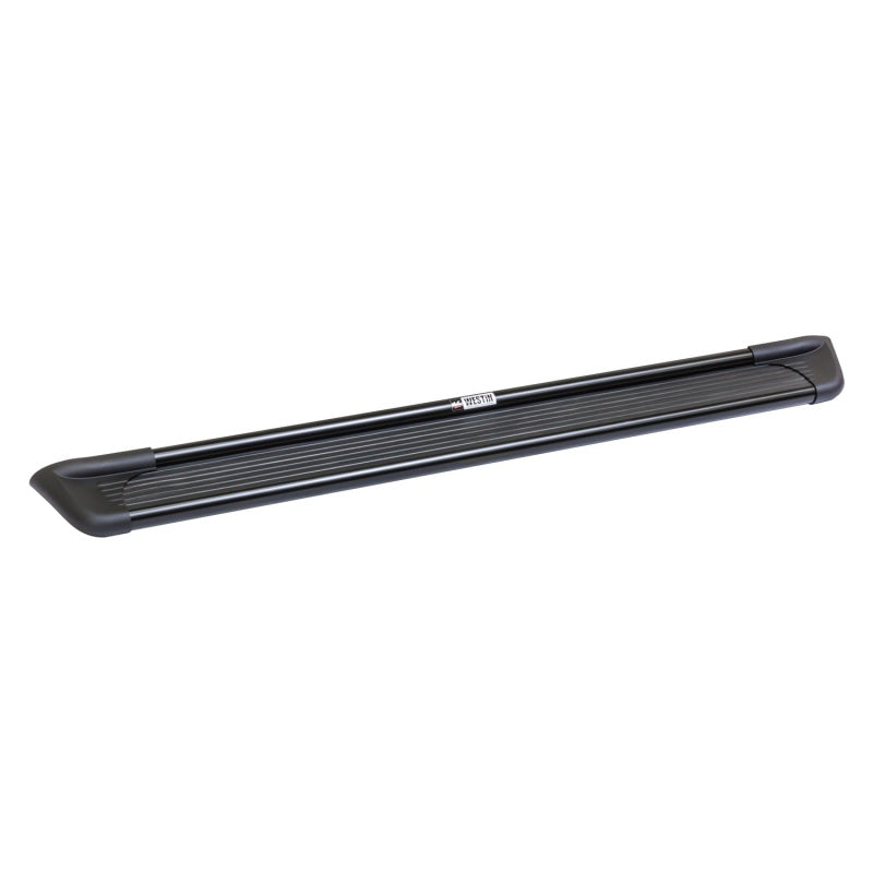 Westin Sure-Grip Step Boards - 79 in Long - Black Anodized - Universal - Pair